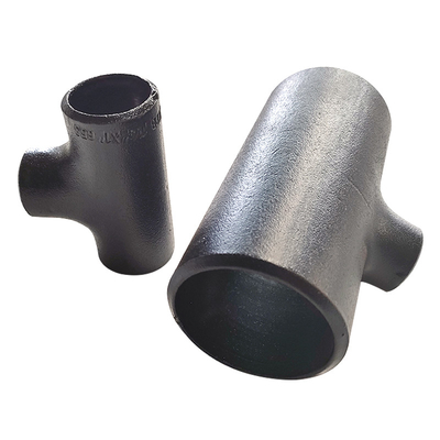 Carbon Steel Asme B16.9 Pipe Fitting Tee Seamless Straight / Reducing 1/2inch