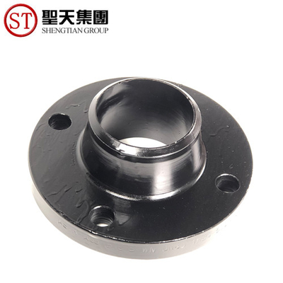 Metric Industrial Pipe Adapter Collar Dn15 Pipe Plate Flange 6 Hole PN6