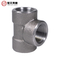SGS Ansi B16.11 Stainless Steel Tee Fittings For Pipe Line