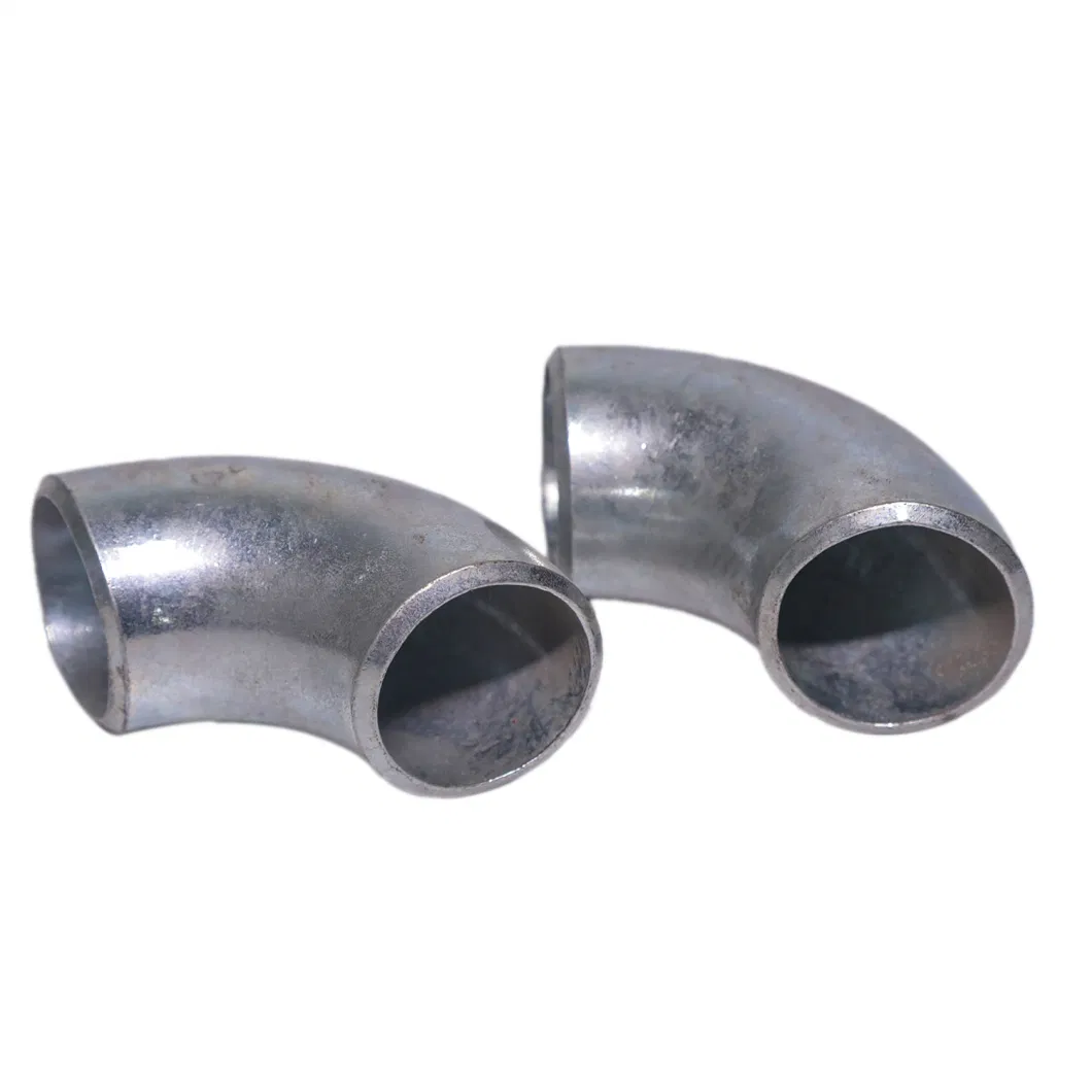 Butt Welding Stainless Steel SCH100 Pipe Fitting Elbow 45 60 90 Degree Seamlesss 1