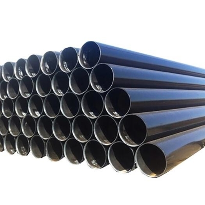 A36 API 5L Sch40 ERW CS Hot Rolled ERW Round Steel Pipe For Oil Petroleum Gas