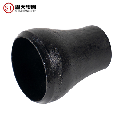 Butt Welded Concentric Pipe Reducer With Black Painting