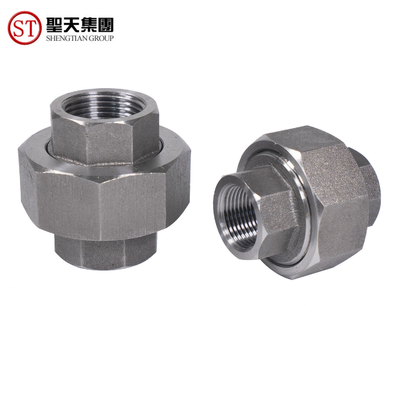 Dn40 3000# Socket Weld Threaded Stainless Steel Union Coupling