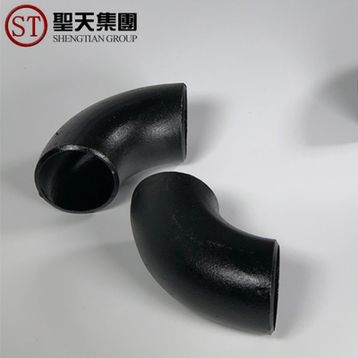 Sch40 Carbon Steel Pipe Fitting Asme B16.9 Astm A234 Wpb 90 Degree Seamless Elbow