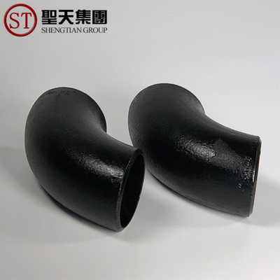 Customized 3/4" Carbon Steel Elbow Astm A234 Precision Casting Coupling