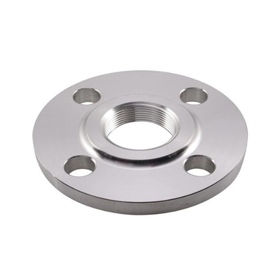 Din Pn16 Pn10 25 Threaded Pipe Flange 304 316l Raised Face Stainless Steel