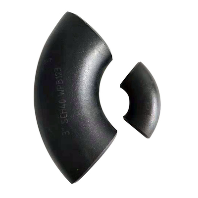 Gost 90 Degree Lr Sch40 Carbon Steel Pipe Fittings Ansi Seamless Butt Welding Elbow
