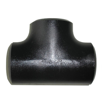 Black Painting ASME B16.5 A234 WPB Pipe Fitting Tee