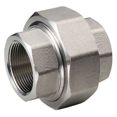 Forged Steel ASTM A105 SCH STD Union Threaded Fitting