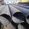 Exteral PE Coated S235J2 BS1387  ERW Steel Pipe