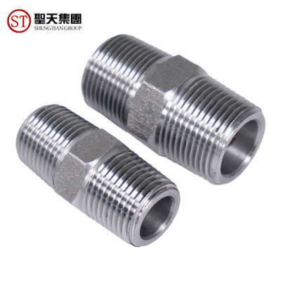 3/4&quot; Stainless Steel Forged Fittings Npt Male Hex Nipple